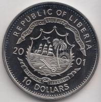 Libéria 2001. 10$ "Szabadság pillanatai - Magyar szabadságharc" multicolor T:PP Liberia 2001. 10 Dollars "Moments of Freedom - Hungarian war of independence" multicolor C:PP