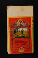 Kirándulók térképe sorozat: Soproni hegység. Magyar Földrajzi Intézet. Jó állapotban