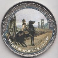Libéria 2001. 10$ "Szabadság pillanatai - Spartacus felkelése" multicolor T:PP
Liberia 200...
