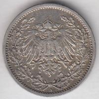 Német Birodalom 1907A. 1/2M Ag T:2
Germany - Empire 1907A. 1/2 Mark Ag C:XF