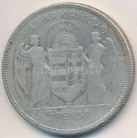 1930. 5P Ag "Horthy-jobbra" T:3 Adamo P8