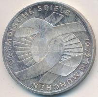 NSZK 1972G 10M Ag "Olimpia-München" T:2-
GFR 1972G 10 Mark Ag "Olympics Munich" ...
