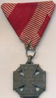 1916. "Károly-Csapatkereszt" cink kitüntetés mellszalaggal T:2,2-
Hungary 1916. "Karl...