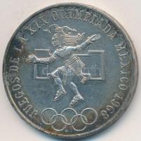 Mexikó 1968. 25P Ag "Olimpia" T:2-
Mexico 1968. 25 Pesos Ag "Olympics" C:VF
Krau...