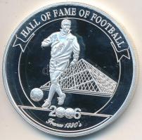 Uganda 2006. 2000Sh Ag "A labdarúgás halhatatlanjainak csarnoka - Franciaország 1990-es évek / ...