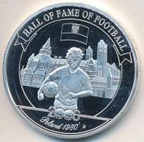 Uganda 2006. 2000Sh Ag "A labdarúgás halhatatlanjainak csarnoka - Lengyelország 1980-as évek / ...