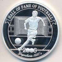 Uganda 2006. 2000Sh Ag "A labdarúgás halhatatlanjainak csarnoka - Jugoszlávia 1990-as évek / De...
