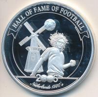 Uganda 2006. 2000Sh Ag "A labdarúgás halhatatlanjainak csarnoka - Hollandia 1990-es évek / Ruud...