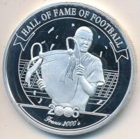 Uganda 2006. 2000Sh Ag "A labdarúgás halhatatlanjainak csarnoka - Franciaország 2000-es évek/Zi...