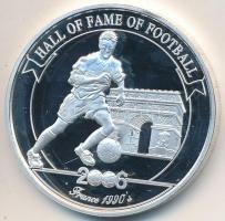 Uganda 2006. 2000Sh Ag "A labdarúgás halhatatlanjainak csarnoka - Franciaország 1990-es évek / ...