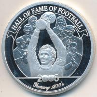 Uganda 2006. 2000Sh Ag "A labdarúgás halhatatlanjainak csarnoka - Németország 1970-as évek / Fr...