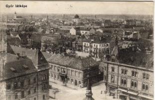 Győr mit Synagoge
