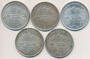 1993. 200Ft Ag "MNB" (5x) T:2,2-
Adamo F13