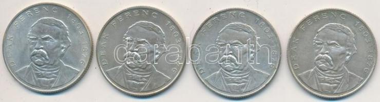 1994. 200Ft Ag "Deák" (4x) T:2,2-
Adamo F13.1