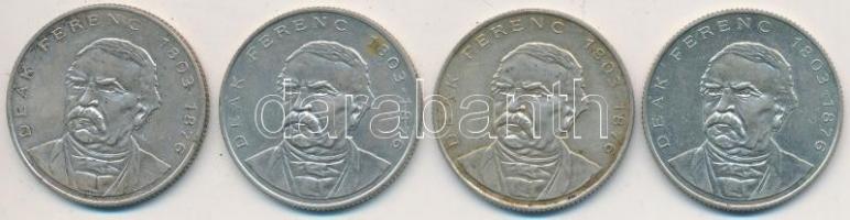 1994. 200Ft Ag "Deák" (4x) T:2,2-
Adamo F13.1