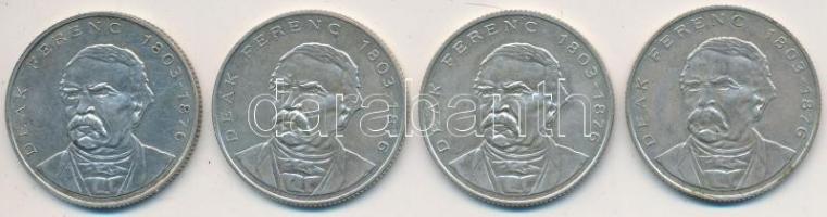 1994. 200Ft Ag "Deák" (4x) T:2,2-
Adamo F13.1