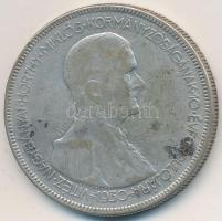 1930. 5P Ag "Horthy-jobbra" T:3 hátoldalon megrongálva
Adamo P8
