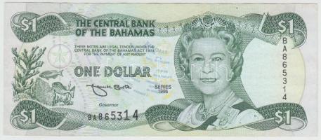 Bahama-szigetek 1996. 1$ T:II Bahamas 1996. 1 Dollar C:F