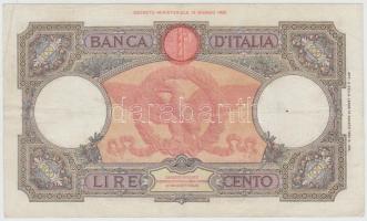 Olaszország 1931-1935. 100L T:III
Italy 1931-1935. 100 Lire C:F
Krause 55