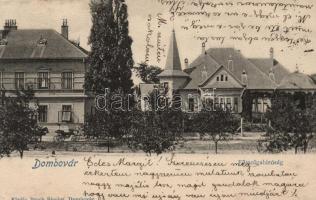 Dombóvár, Főszolgabíróság, kiadja Bruck Sándor (EK)