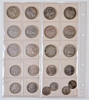 Nagy-Britannia 268db-ból álló fémpénz gyűjtemény albumba rendezve T:vegyes
Great Britain 268pcs of m...