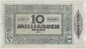 Német Birodalom/Weimari Köztársaság Kreis Moers 1923. 10.000.000.000M T:III
Germany / Weimar Republi...