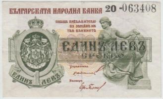 Bulgária/ezüst kiadások 1920. 1LS T:III Bulgaria/silver issue 1920. 1 Lev Srebro C:F Krause 30