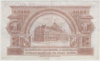 Bulgária/ezüst kiadások 1920. 1LS T:III Bulgaria/silver issue 1920. 1 Lev Srebro C:F
Krause 30