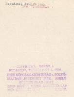 cca 1920-1930 Kerny István (1879-1963): Szentesi szélmalom, pecséttel jelzett vintage néprajzi fotó,...