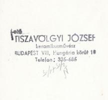 cca 1960 Tiszavölgyi József: Útjavító, aszfaltozó munkások, pecséttel jelzett vintage szociofotó, 14...