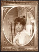 cca 1965 Inkey Tibor (1908-1998): Butaságom története, Ruttkai Éva színésznő, főszereplő portréképe, pecséttel jelzett vintage fotó, 24x18 cm