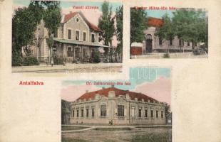 Antalfalva mit Bahnhof