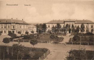 Rimaszombat, Tompa tér, Tompa szálloda, Bor és sör csarnok / square, hotel, wine and beer hall (b)