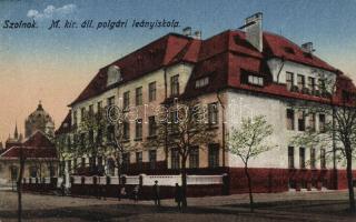 Szolnok, Polgári leányiskola, zsinagóga