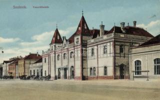 Szolnok, Vasútállomás; Gerő Ignácz kiadása