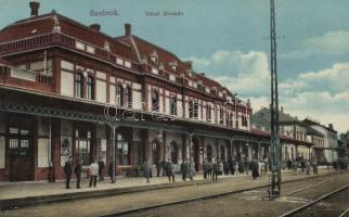 Szolnok, Vasútállomás; Gerő Ignácz kiadása