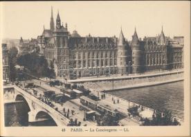 Paris - old postcard booklet with 20 cards