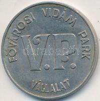 DN "Fővárosi Vidám Park Vállalat" fém zsetonja (24,5mm) T:2