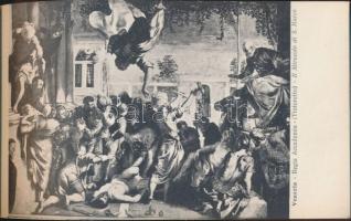 Venice, Venezia; Regia Accademia - old postcard booklet with 20 cards