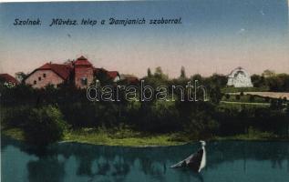 Szolnok, Művésztelep, Damjanich-szobor