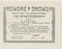 Rozsnyó 1849. 1Kr T:I