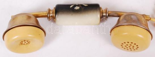 Dekoratív vonalas telefon, sérült, 20×28 cm