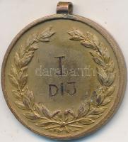 1900. "Budapesti Atlétikai Klub" Br díjérem. Szign.: Ernszt Kálmán (30mm) T:2