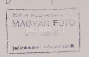 cca 1950-1954 Járai Rudolf (1913-1993) képriportja a földalatti gyorsvasút (később metro) korai épít...