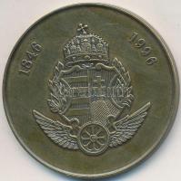 Bognár György (1944-) 1996. "Magyar Vasút - 150 Éve Európában, PEST-BUDA" Br emlékérem (42...