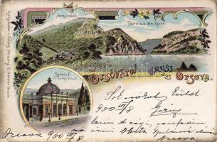 Orsova mit Bahnhof Litho (EK)