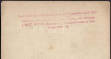 cca 1930 L’Art fotó: Távol-keleti tánclépések egy budapesti műteremben, pecséttel jelzett ...