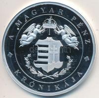 DN "A magyar pénz krónikája - 1956. október 23." Ag emlékérem, (20g/0.999/38,61mm) T:PP Tanúsítvánnyal