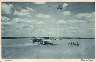 Balaton, Hidroplánok