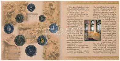 1999. 50f-100Ft 8klf db, szettben "75 éves a Magyar Nemzeti Bank" T:BU
Adamo FO32